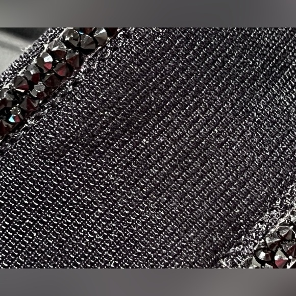 BareTraps Glittery Black Slide-On Sandals - Picture 7 of 9